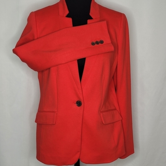 Talbots Aberdeen Red Blazer - Size 6 - Picture 5 of 12